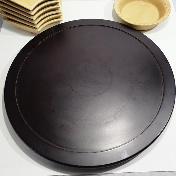 RARE Signature Sorrento Wheat Gold 8 Piece Lazy Susan - Picture 8 of 13